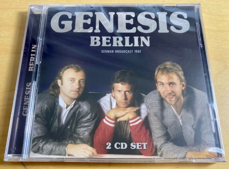 Genesis - Berlin - German  1987 Broadcast - New 2 X Cd (sealed)