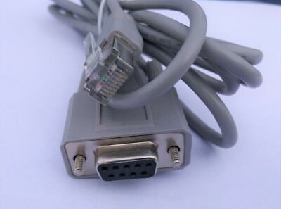 New DB9 9Pin Serial Port- RJ45 Cat5 Ethernet LAN Cable 6ft Cord 720-C2270-00 UPS