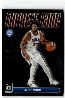 Panini Donruss Optic 2023-24 NBA Basketball N° 21 Joel Embiid Express Lane