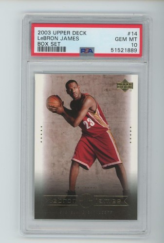 NBAカード レブロンジェームズ 2003トップス ルーキー PSA9 2003 Topps Chrome Lebron James Rookie Card #111 PSA 9 MINT