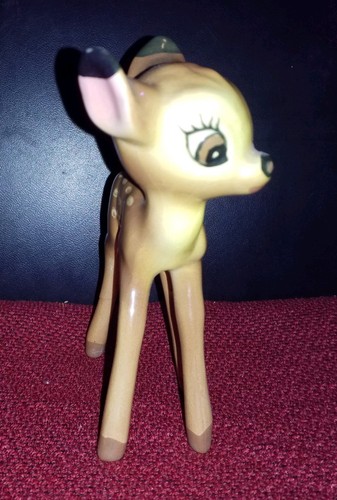 DISNEY'S BAMBI EVAN K SHAW / AMERICAN POTTERY SMALL FALINE 4 1/2