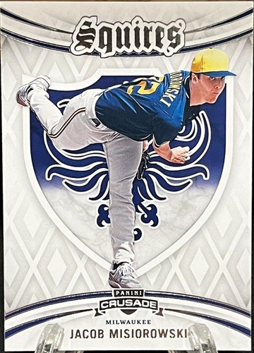 2024 Panini Prizm JACOB MISIOROWSKI Blue Ice Prizm! - Milwaukee 