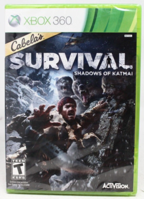 Cabela's Survival: Shadows of Katmai (Microsoft Xbox 360) - New Sealed - See des