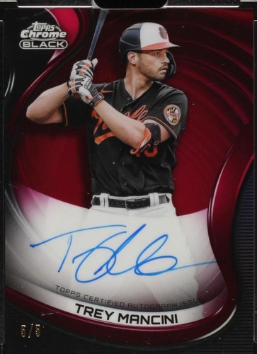 2022 Topps Chrome Black - Trey Mancini #CBA-TM
