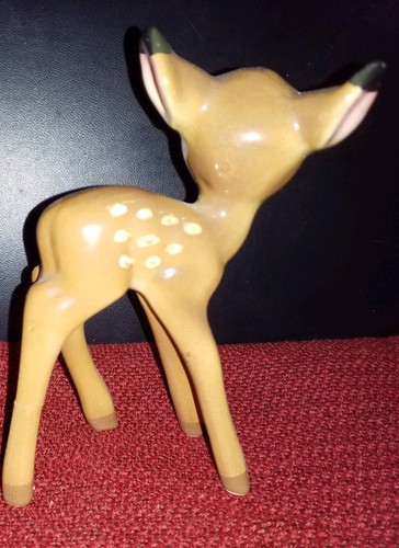 DISNEY'S BAMBI EVAN K SHAW / AMERICAN POTTERY SMALL FALINE 4 1/2