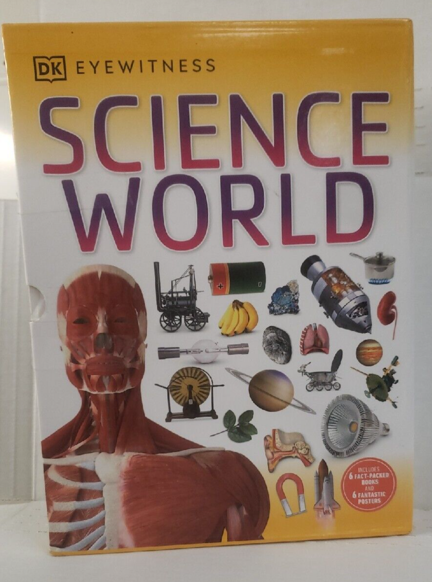 DK Eyewitness Science World 6 Book and 6 Poster set | eBay