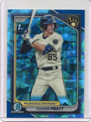 2024 Bowman Sapphire Edition - Chrome Prospects #BCP-137 Cooper Pratt (RC)