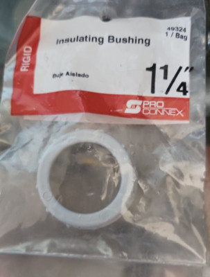 PRO CONNEX RIGID INSULATING BUSHING 49324 1-1/4''