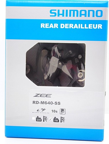 パーツ SHIMANO RD-M640 Zee Shadow Plus 10 Speed Shimano ZEE RD-M640 Shadow Plus Rear Derailleur - Components