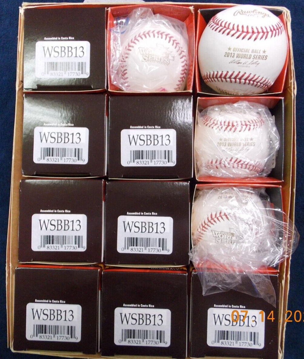 Rawlings 2013年 ワールドシリーズ　公式ボール レッドソックス　優勝 Rawlings 2013年 ワールドシリーズ 公式ボール レッドソックス 優勝