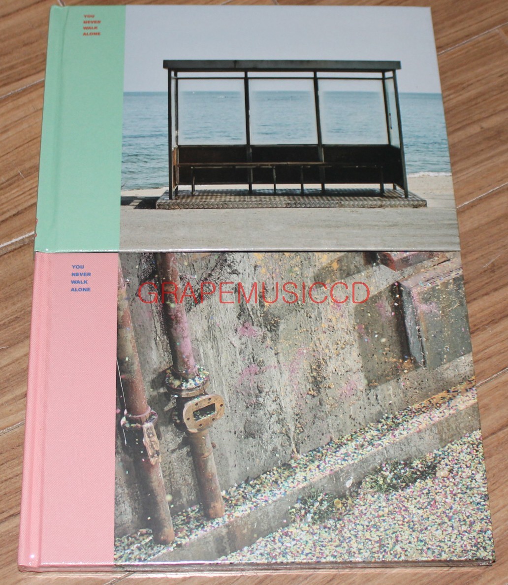 Bangtan Boys Bts You Never Walk Alone Left Right Ver Set Cd Folded Poster