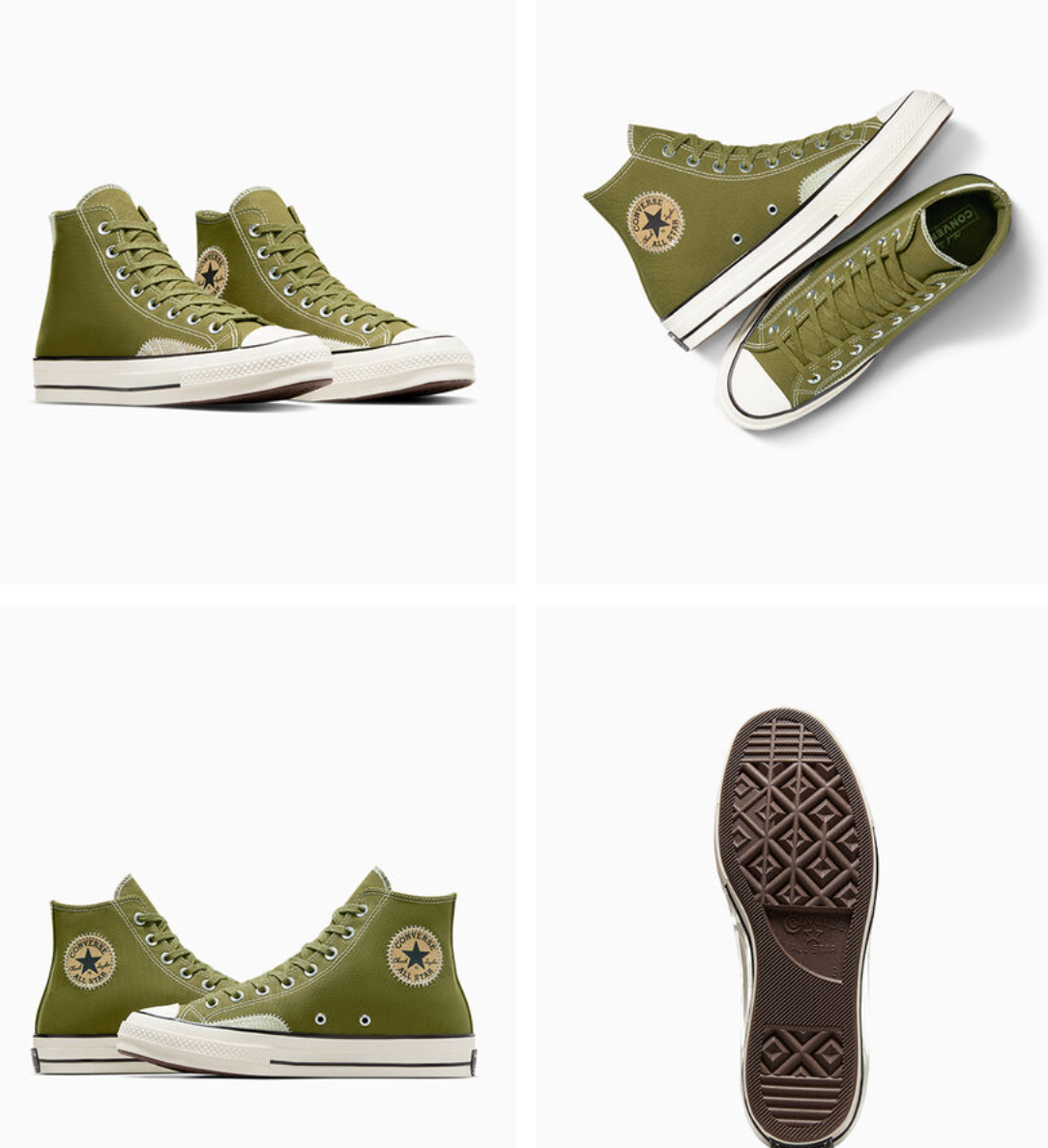 NEW MEN'S CONVERSE Chuck 70 High Crafted Ollie Patch Boots