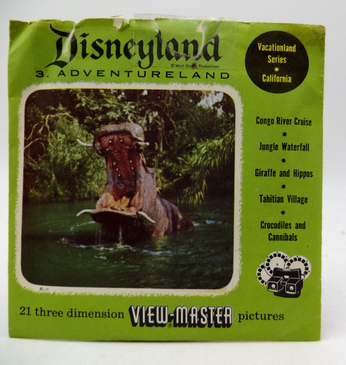 viewmaster reels disneyland
