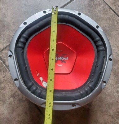 Single Sony Xplod XS-L101P5 Subwoofer Woofer 1100W max Sounds Nice