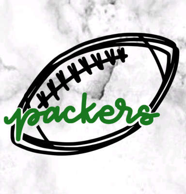 Green Bay Packers Vinyl Car DECAL Window sticker yeti Free Shipping