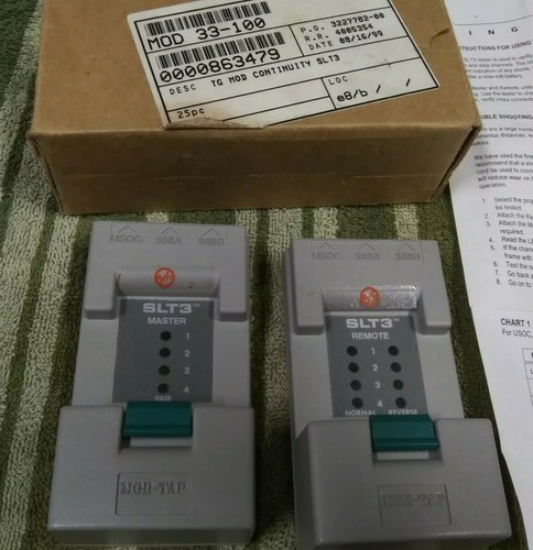 MOD-TAP SLT3 REMOTE AND MASTER CABLE TESTER old stock new