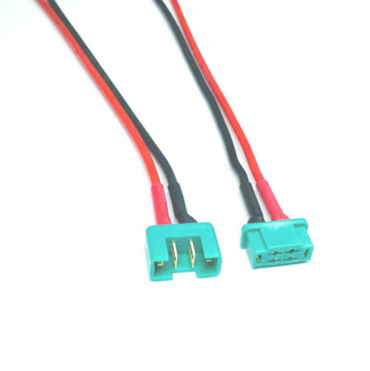 MPX Stecker Buchse 6M 6 Polig 6Pin mit 20cm 18AWG Kabel Lipo Akku Goldstecker RC