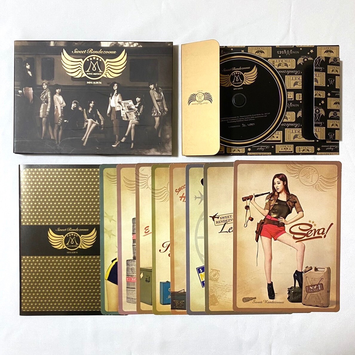 NINE MUSES アルバム4枚セット 9MUSES ナインミュージス NINE MUSES アルバム4枚セット 9MUSES ナインミュージス NINE