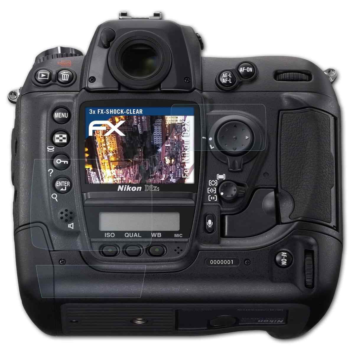 2x protector de pantalla mate para Nikon d500 lámina protectora protector de pantalla Lámina