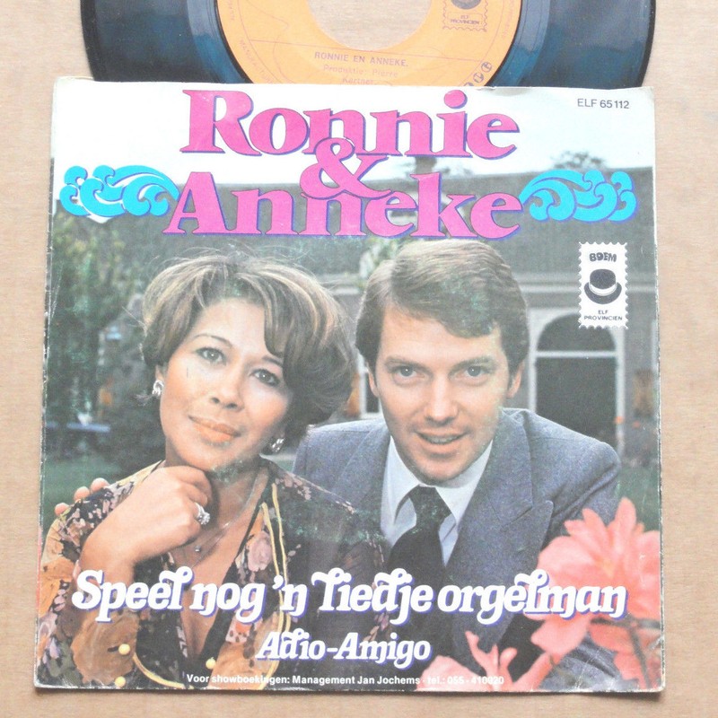 Disque 45t De Ronnie En Anneke  