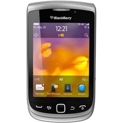 NEW Blackberry Torch 9810 - Silver (Unlocked) GSM Qwerty Slider Touch Smartphone