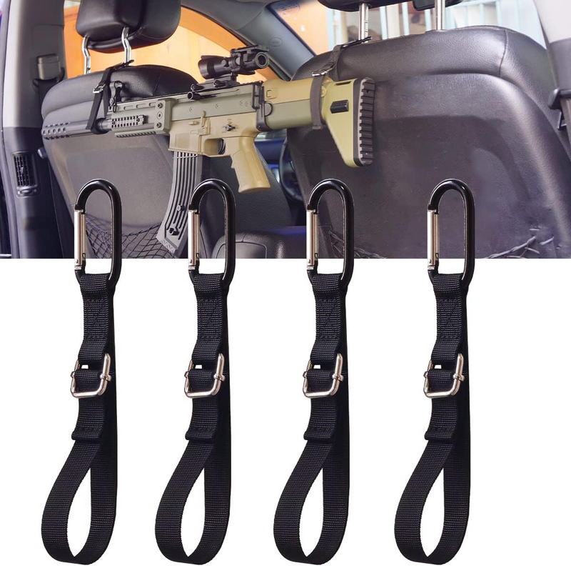 4-Pack Creative Truck Gun Rack,Adjustable Automotive Headrest Gun Holder