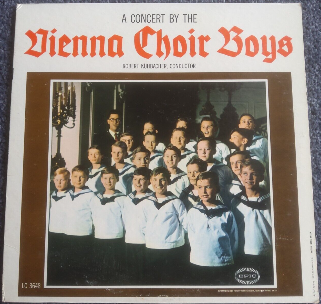 ウィーン少年合唱団 ウィーン少年合唱団コンサート 1959年盤 レコード VG/EXのeBay