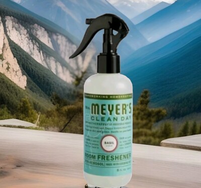 3 Mrs.Meyers ''Basil'' Clean Day Room Air-Freshener Spray