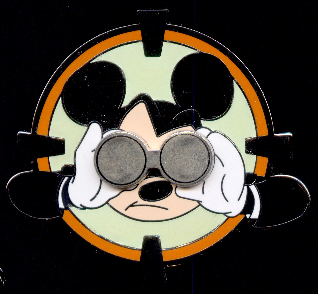 Disney Secret Agent Mickey Mouse Pin Event (Binoculars) 3D