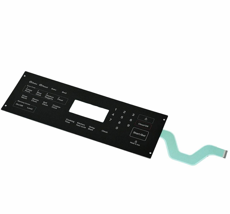 Samsung NE595R0ABSR NE595R0ABBB Compatible Membrane Switch Touchpad Overlay