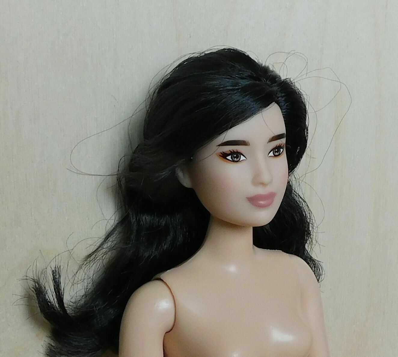 Mattel Barbie Puppe Fashionistas curvy nude  NEU 