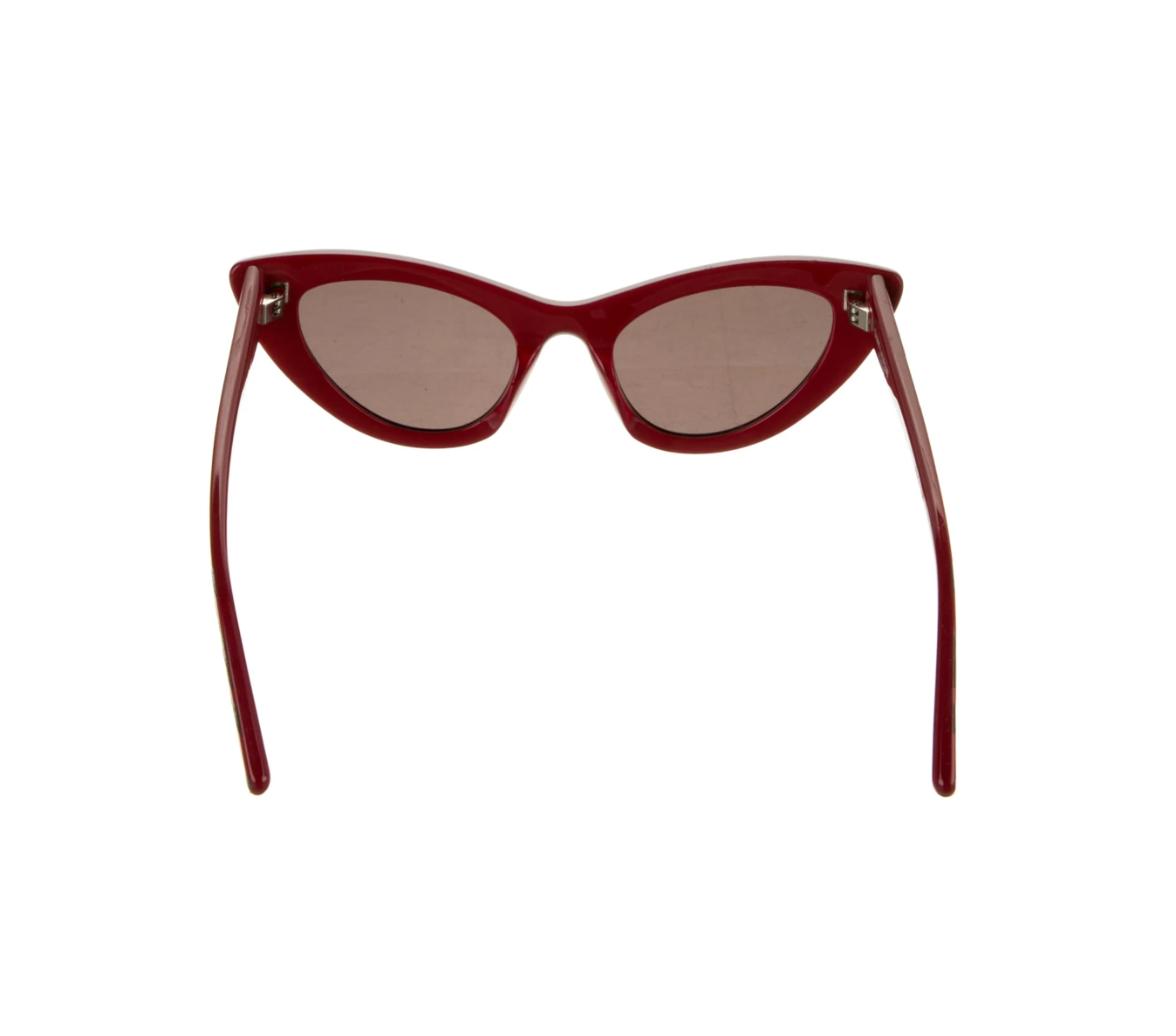 Pre-owned Saint Laurent Lily Cat-eye Tinted Sunglasses Sl 213 In Gray