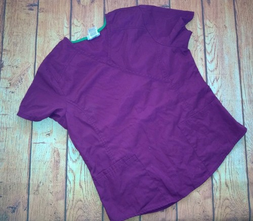 Lot of Women's Medium Scrubs Pants Tops Shirts Blue Green Burgundy