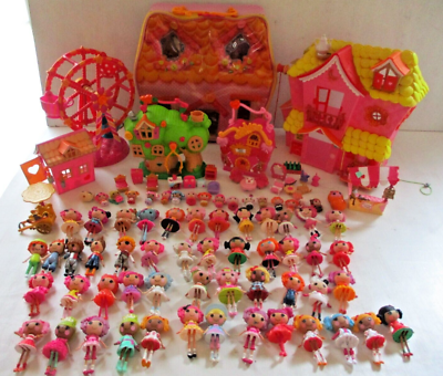 Mini Lalaloopsy  Playsets Furniture & Figures Accessories Toy Lot