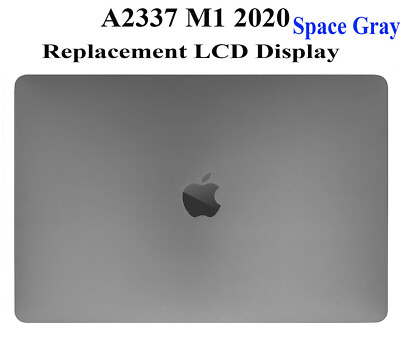 New Apple Macbook Air 13'' A2337 M1 2020 Gray Full Assembly LCD Screen True Tone