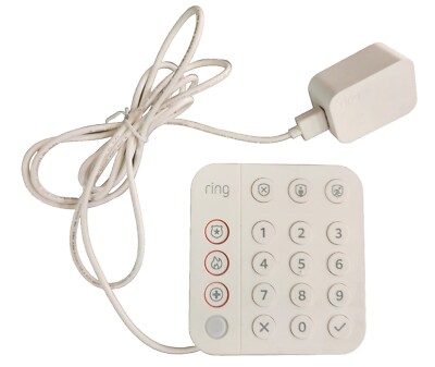 Working Ring Alarm Home 2nd Gen Keypad White (5AT2S7)