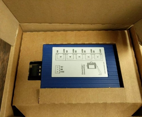 Hirschmann SPIDER-5TX-EEC Rail Switch