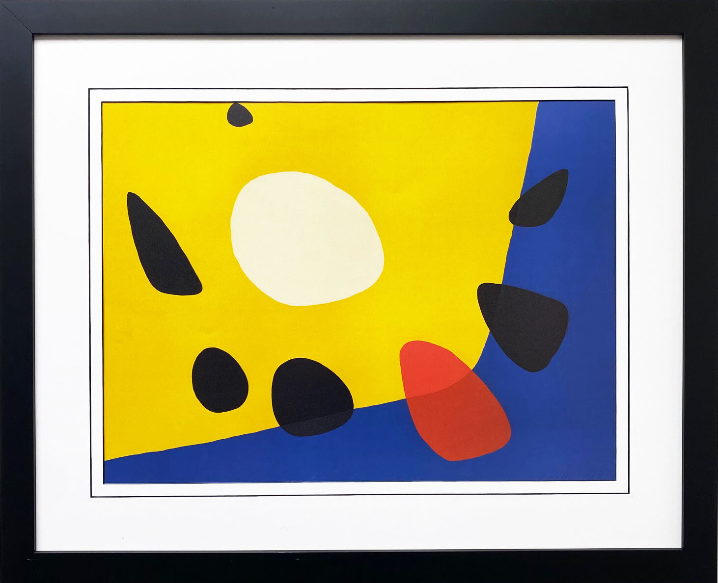 カルダー Alexander Calder 刷り込みサイン Alexander Calder 