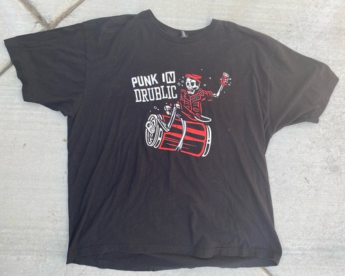 NOFX Punk in Drublic30周年Tシャツ　XL NOFX Punk Rock Band 30th Anniversary Shirt Fits Large Black