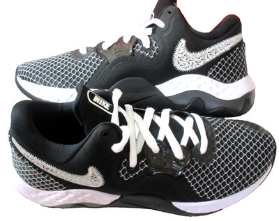 Nike Men's Renew Elevate II Sneakers Black White Anthracite Size 11 CW3406 004