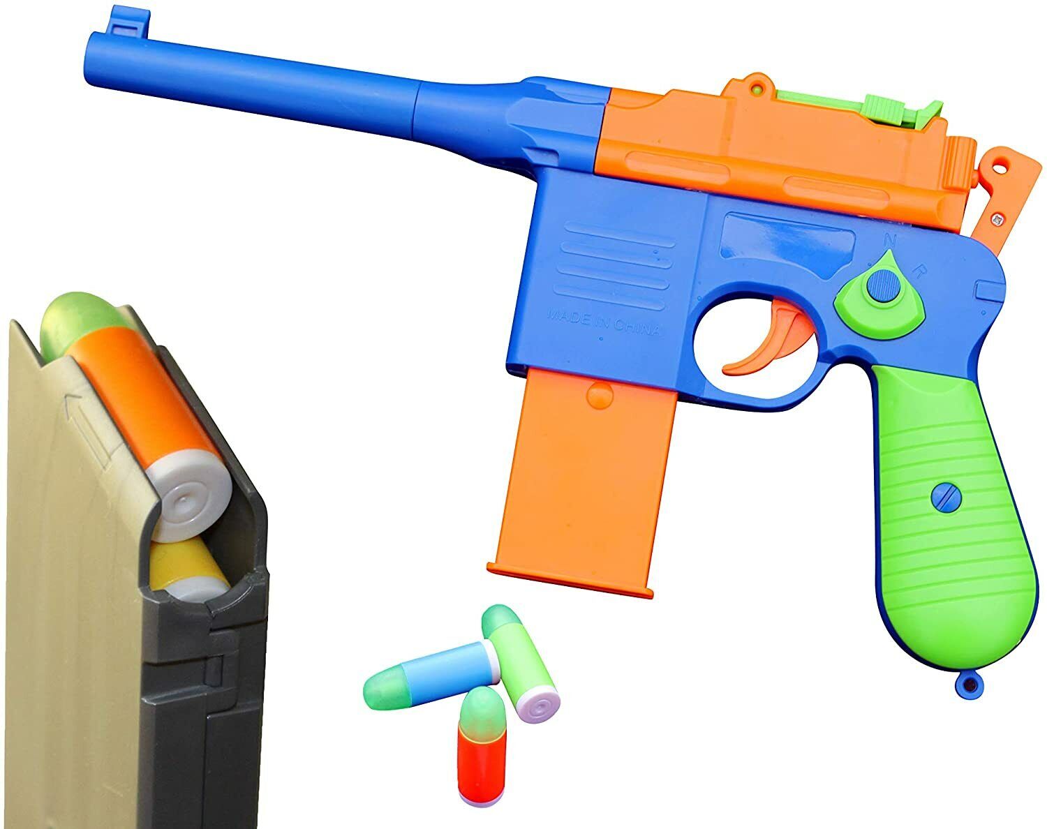 ZAHAR Toys Colt 1911 Kids Play Toy Gun with Ejecting Brazil