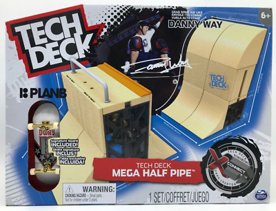 Spin Master® Tech Deck MEGA HALF PIPE Danny Way | mit Signature Board  X Connect