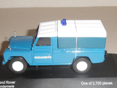 VANGUARDS. VA07605 LAND ROVER GENDARMERIE 1 of 2700 pieces