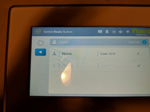 2GIG-GC3 Touch Screen Keypad Wireless Security Alarm System with zWave