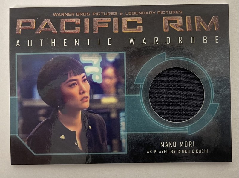 Pacific Rim Mako Mori Rinko Kukuchi Wardrobe Card M4