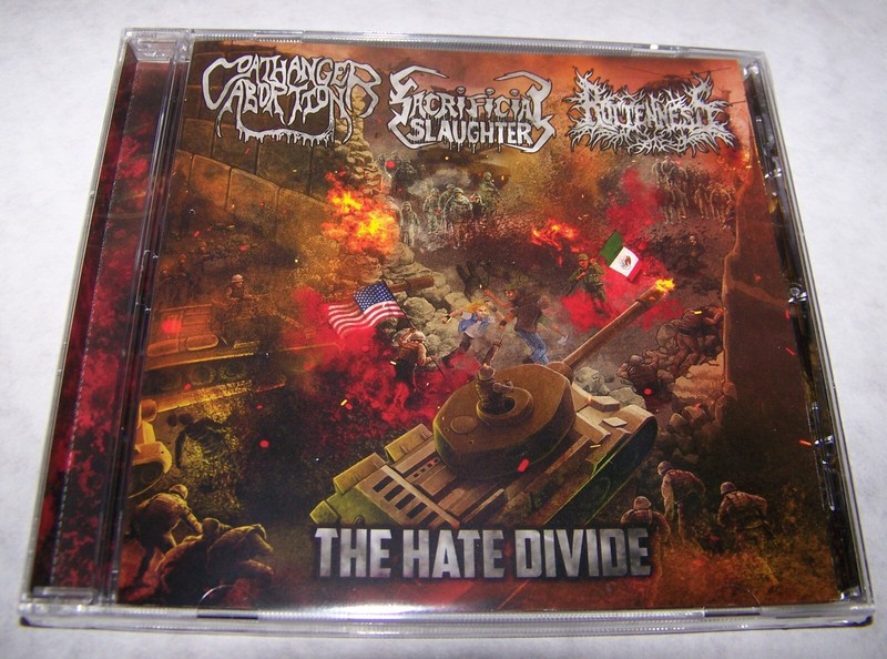 Coathanger Abortion / Sacrificial Slaughter / Rotteness - The Hate