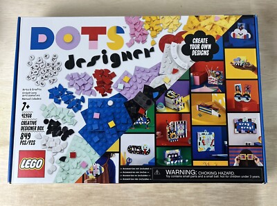 LEGO DOTS Creative Designer Box 41938 DIY Craft Decoration Kit New Sealed