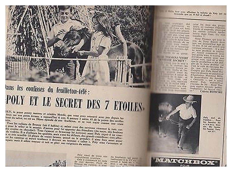 1965 : Document (Ref T 851) :   Poly Et Le Secret Des 7 Etoiles (2 Pages)