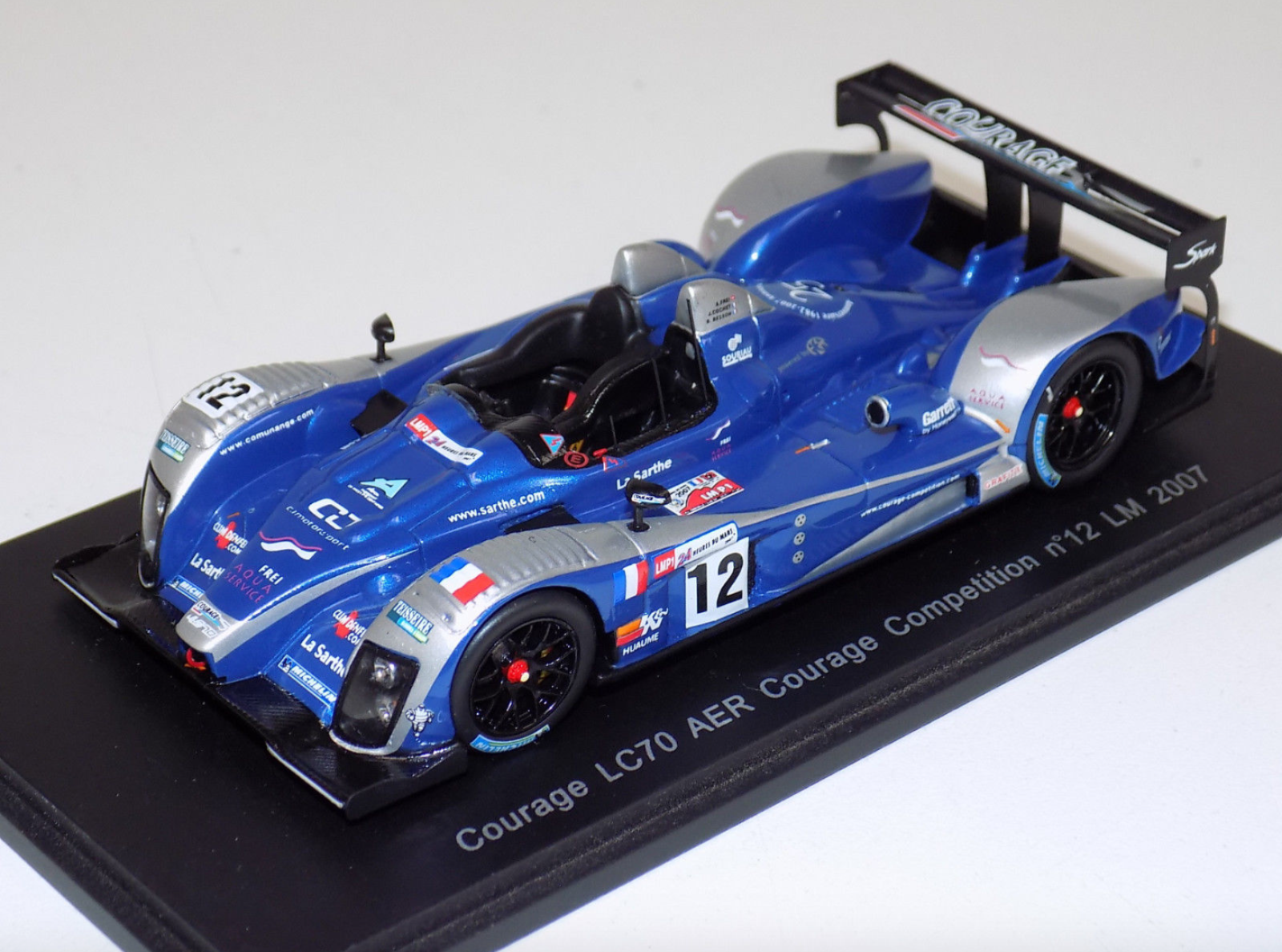 1/43 Spark Models Courage LC70 AER #12 24 Hours of LeMans