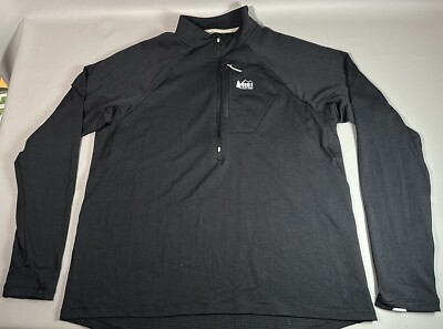REI Co-Op PolarTec Half Zip Pullover Top Women XL Outdoors Athleisure ActiveWear